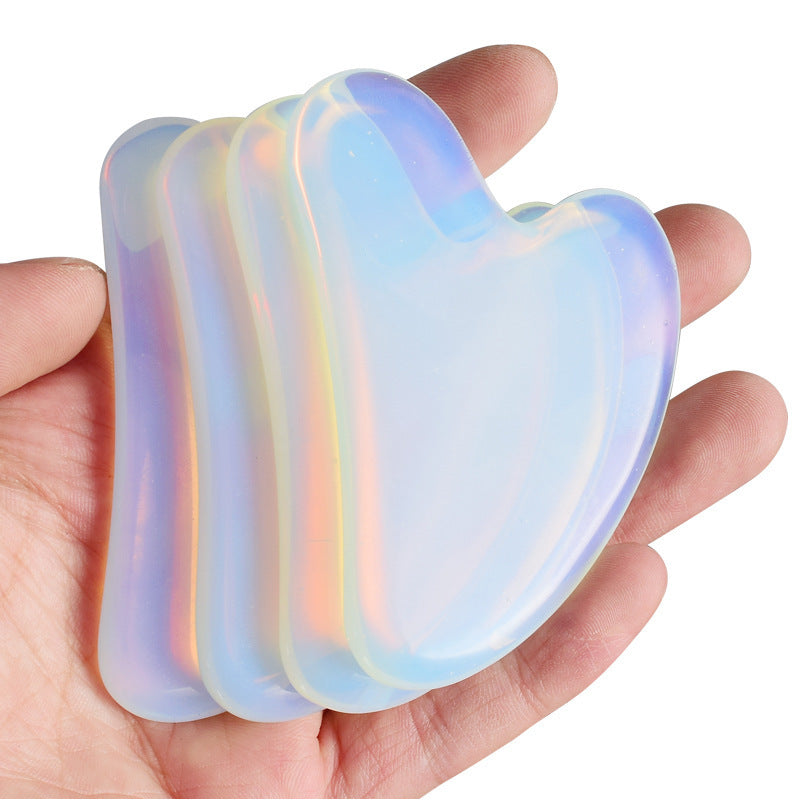 GlowSculpt™ – Opalite Face Ritual Stone
